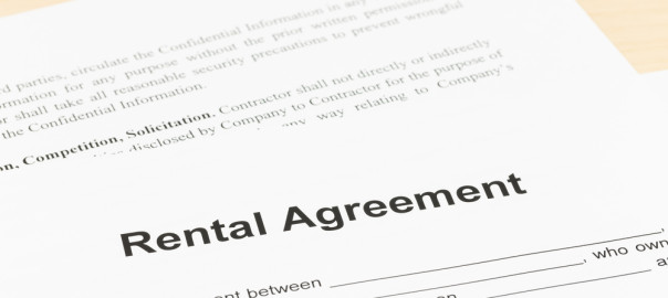 Rental agreement paper